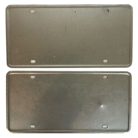 Texas Retired License Plate Pair DB6 D784 Lone Star State 2009 Discontinued - Picture 2 of 2